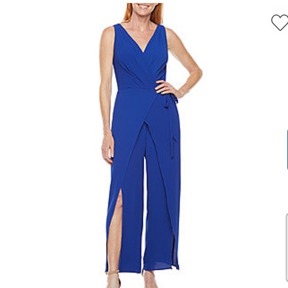 London Style Pants - London Style Sleeveless Split-Leg Jumpsuit Size 14 - worn once.